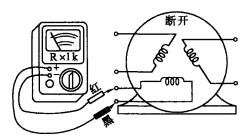 电机断路怎么检查，定子绕组短路断路检查