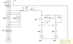 电机的正反转控制电路，电机正反转电路接线图